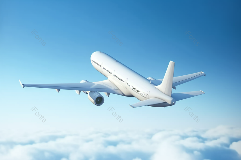 在天空中向上飞行的飞机摄影图,高清,摄影图,摄影图片,图片大全,摄影图免费下载